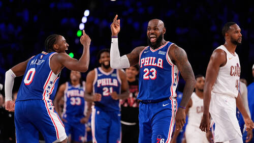 Un succès renversant pour les Sixers face aux Cavs