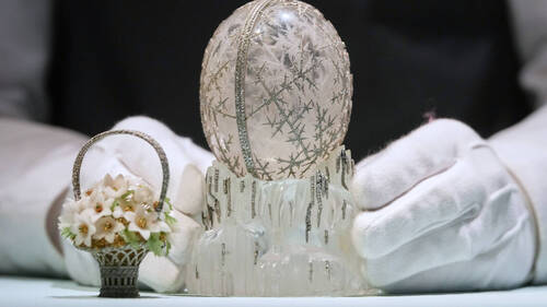 L'OEuf d'Hiver Fabergé aux enchères, record de prix attendu