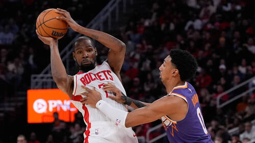 Houston et Durant à la fête face aux Suns