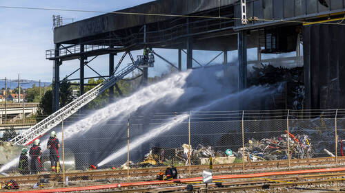 Incendie stabilisé à Ecublens (VD) et causes pas encore établies