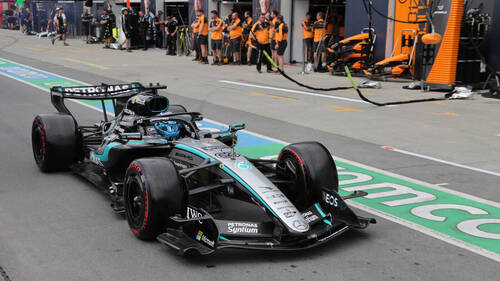 George Russell partira en pole position à Montréal