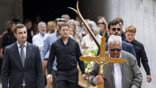 Les obsèques de Roland Collombin ont attiré la foule au Châble