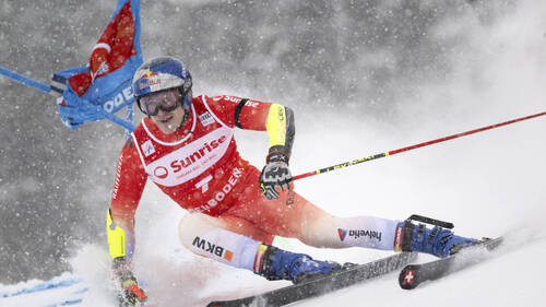 Odermatt gagne son 5e géant de suite à Adelboden