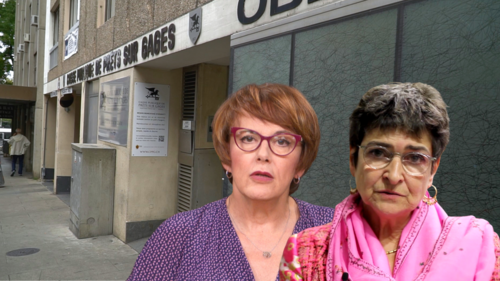 Lynn Bertholet, administratrice déléguée, et Lorella Bertani, présidente de la Caisse publique de prêts sur gages. 