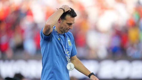Scaloni: "Les Espagnols étaient meilleurs que nous"