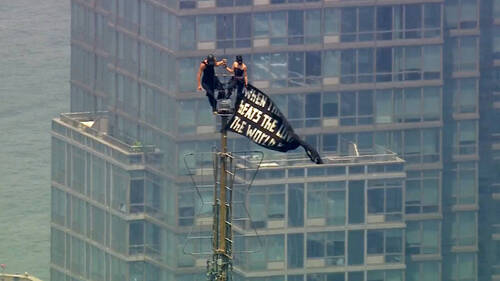 Demande de mariage au sommet de l'Empire State Building
