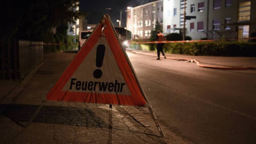 Intervention massive des pompiers à Langnau (BE)