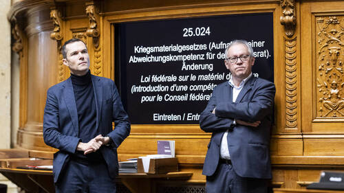 Référendum lancé contre l'assouplissement de la loi sur le matériel de guerre