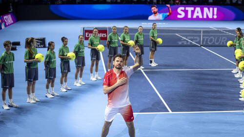 Wawrinka: "Je suis triste, mais j'ai le sourire"