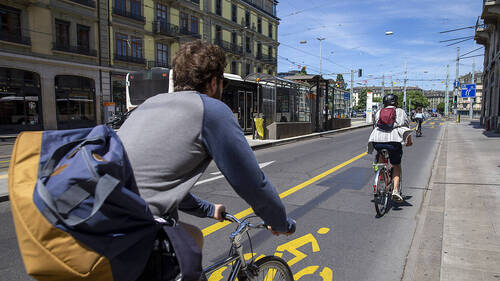 Le TF entérine la piste cyclable entre Plainpalais et Cornavin