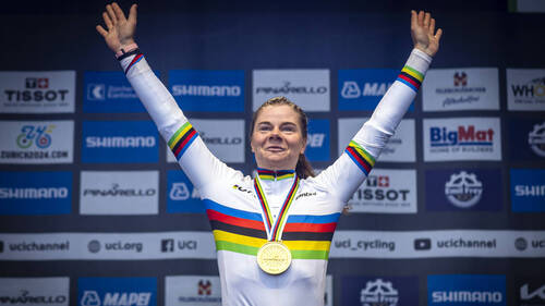 Lotte Kopecky championne du monde de l'élimination