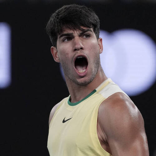 Carlos Alcaraz et Alexander Zverev dans le bon rythme