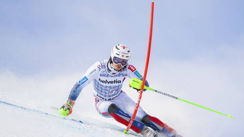 Slalom: Kristoffersen mène le bal, Meillard 5e
