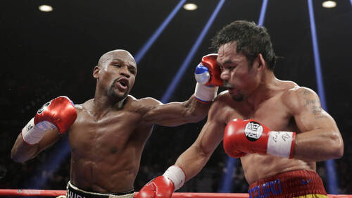 La revanche Mayweather-Pacquiao reportée sine die