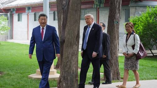 A Pékin, Trump revendique des accords commerciaux "fantastiques"