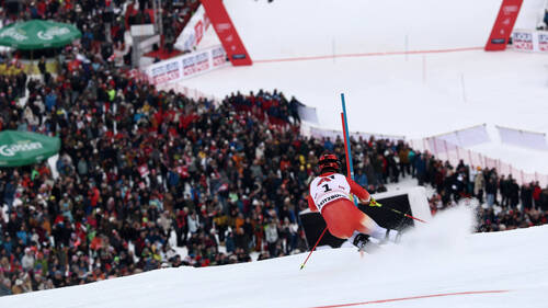 Slalom de Kitzbühel: Meillard 2e, victoire de Feller