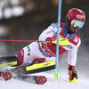 Garmisch: Loïc Meillard meilleur temps de la 1re manche du slalom