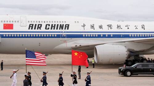Rencontre: le président chinois Xi est arrivé aux Etats-Unis