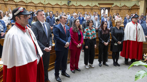 Six nouveaux conseillers nationaux, dont un socialiste jurassien