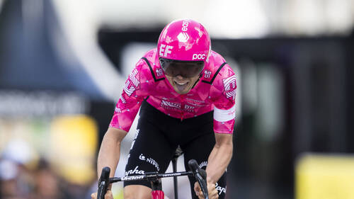 Le chrono par équipes pour Visma, Baudin reste en jaune