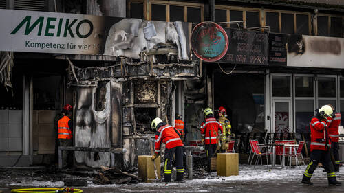 Trois arrestations après l'attaque d'un bancomat à Beringen (SH)