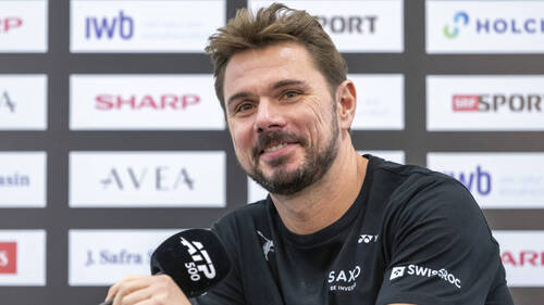 Wawrinka "très heureux de pouvoir finir en Suisse"