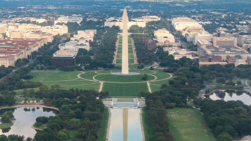 Washington: enquête sur une inscription anti-Trump au National Mall