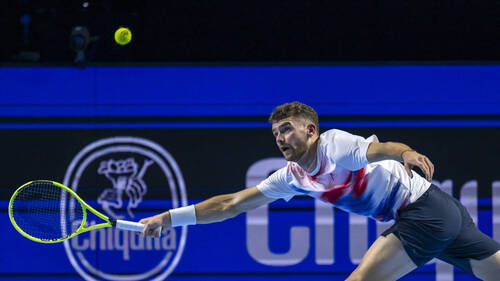 Jérôme Kym éliminé en quart de finale des Swiss Indoors