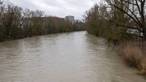 Les oeuvres d'Eric Alibert sur l'Arve au Musée de Carouge (GE)