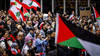 Plus de 1000 manifestants pour la Palestine et le Liban à Zurich