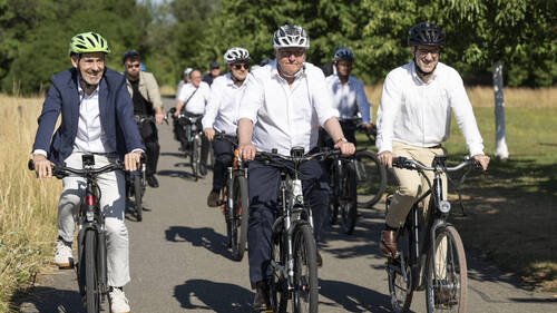 Le président allemand vient en voisin à Riehen (BS)