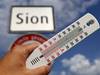 La vague de chaleur atteint un pic de 37 degrés mardi à Sion