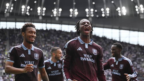 Manzambi marque son premier but avec Aston Villa