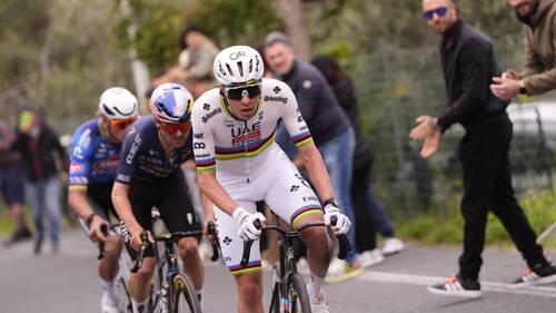 Milan - San Remo: Tadej Pogacar gagne malgré une chute