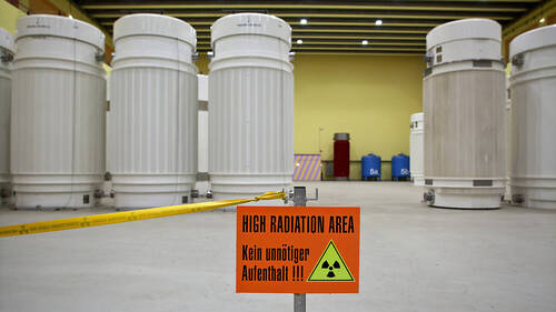 Capacité suffisante au dépôt de déchets nucléaires Zwilag
