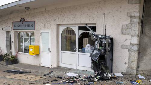 Nouvelle attaque au bancomat à Genolier (VD)