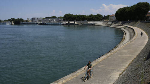 France: rencontre électrique entre l'eau de mer et le Rhône