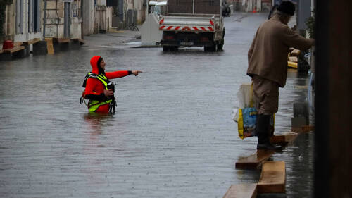 Lente décrue dans une partie de l'ouest de la France