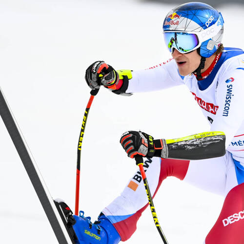 Super-G de Courchevel: Odermatt et Caviezel derrière Kriechmayr