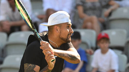 Kyrgios veut "faire taire" les sceptiques et vise un Grand Chelem