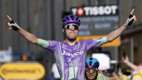 TdF: Mauro Schmid remporte sa première étape à Belfort