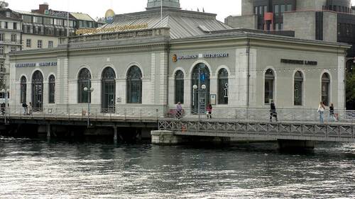 Genève: art et industrie conjugués au Pont de la Machine