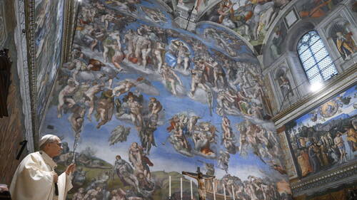 Chapelle Sixtine: le "Jugement dernier" de Michel-Ange restauré