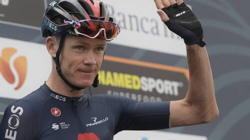 Chris Froome range définitivement son vélo de compétition
