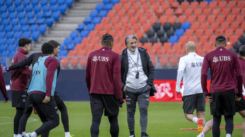 Murat Yakin aligne son onze type contre l'Allemagne