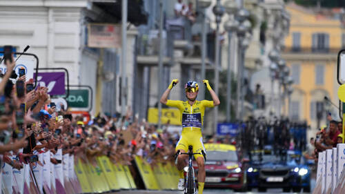 Demi Vollering magnifique vainqueure, Reusser chute