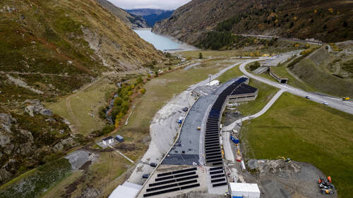 Tunnel du Grand-St-Bernard SA va se doter de 1000 panneaux solaires