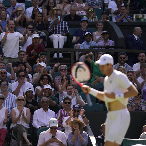 Andy Murray éliminé par Stefanos Tsitsipas