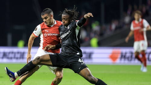 Johan Manzambi et le SC Fribourg piégés à Braga