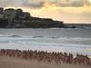2500 personnes posent nues sur la plage contre le cancer de la peau